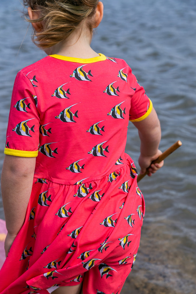 Moorish the Secret Agent Fish | Babydoll dress