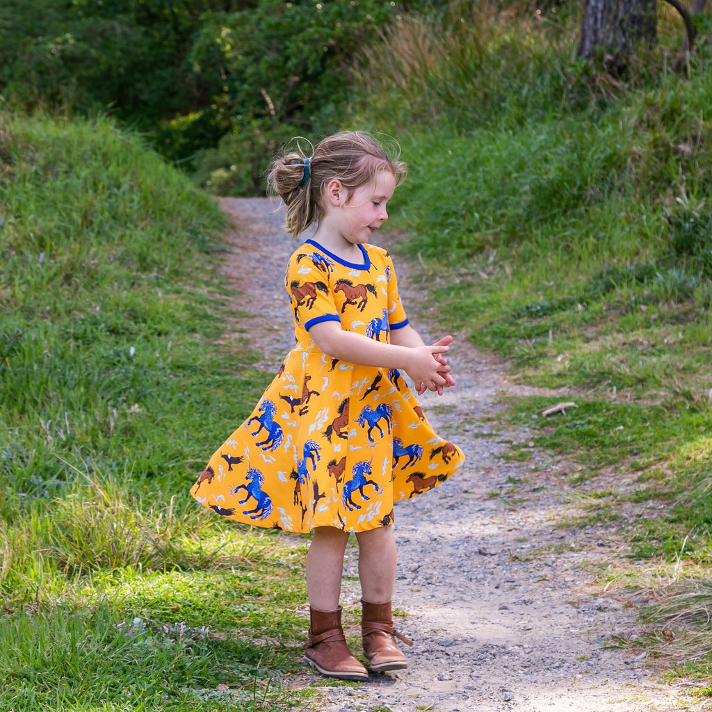 eagle wild horse spirit dress