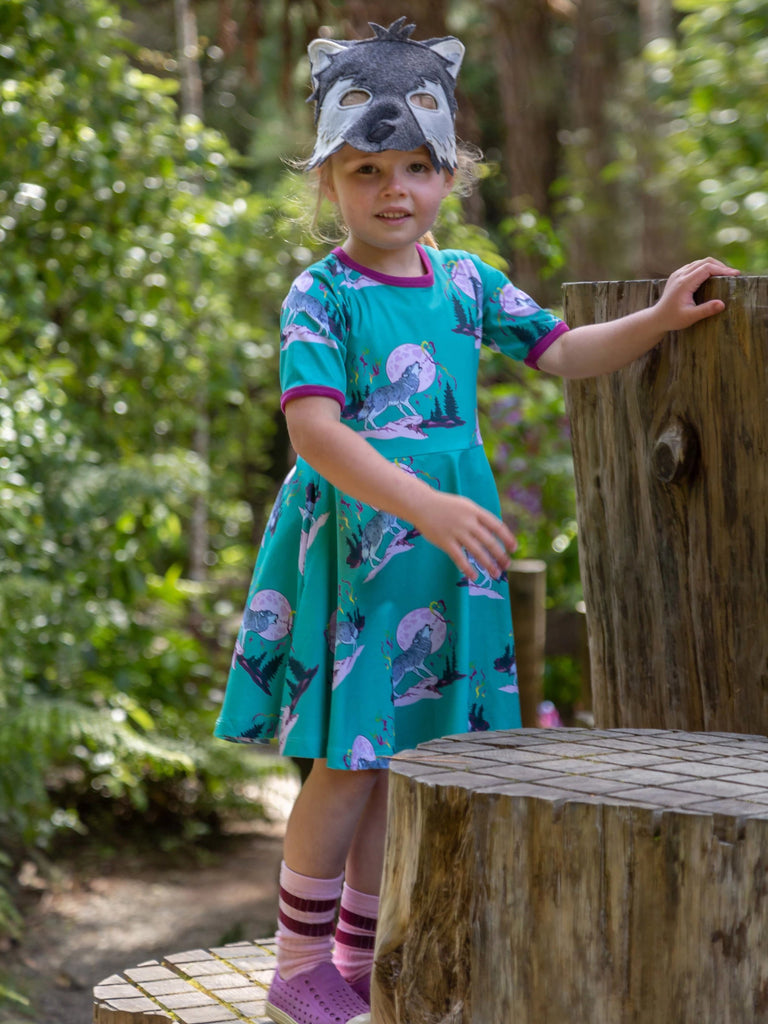 Luna's Song | Short sleeve twirl dress
