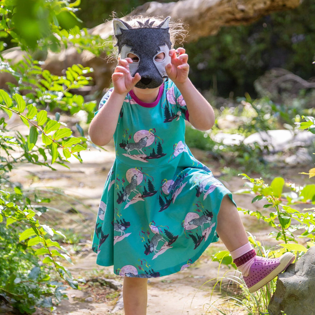 Luna's Song | Short sleeve twirl dress