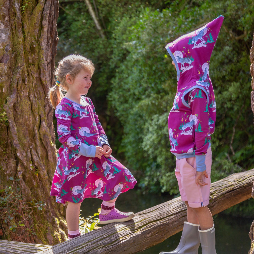Luna's Song | Forest child Hooded Vest