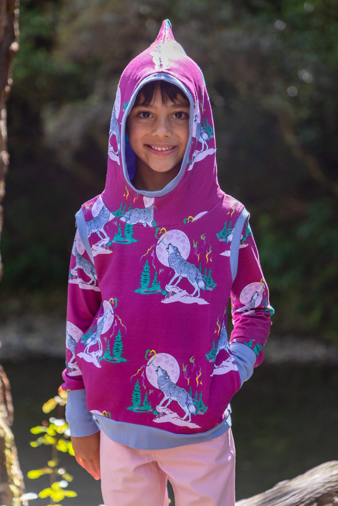 Luna's Song | Forest child Hooded Vest