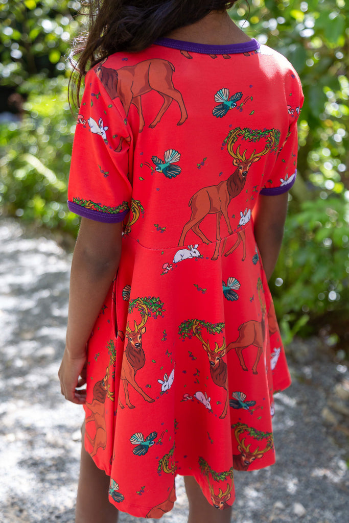 Cedar in the Berry Bush | Twirl dress
