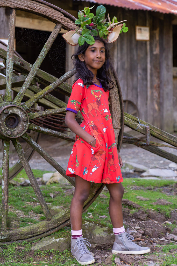 Cedar in the Berry Bush | Twirl dress