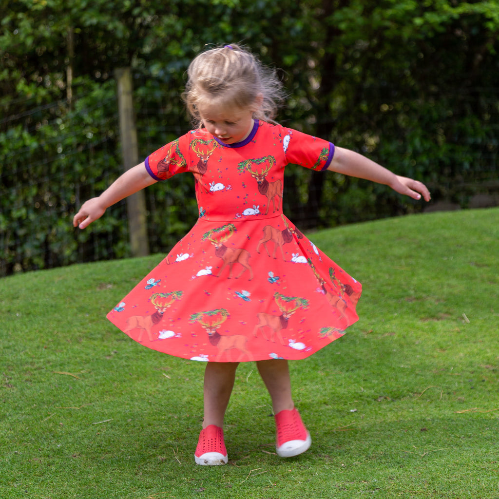 Cedar in the Berry Bush | Twirl dress