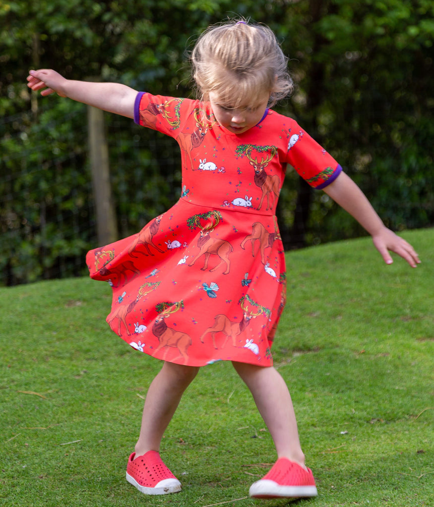 Cedar in the Berry Bush | Twirl dress