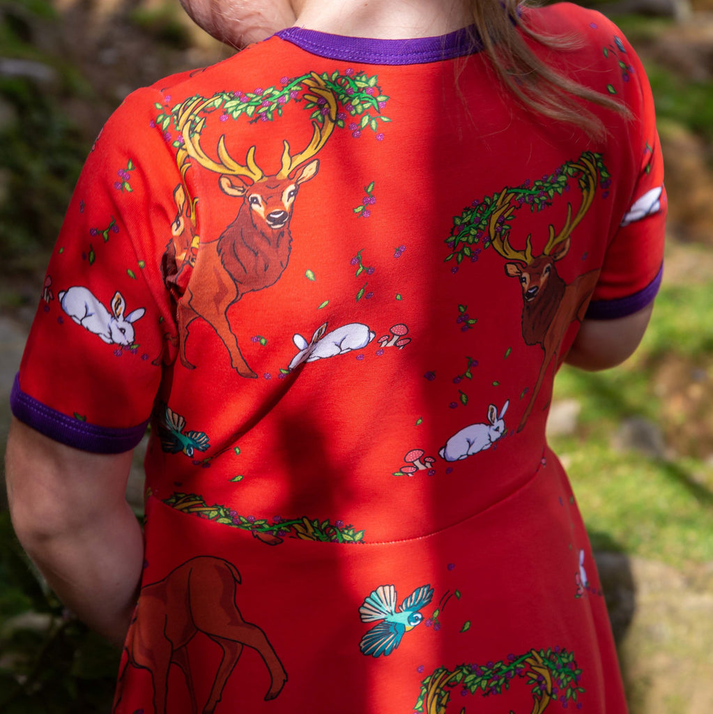 Cedar in the Berry Bush | Twirl dress