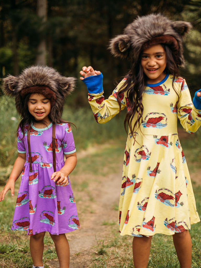 Bruno Under the Rainbow | Babydoll dress