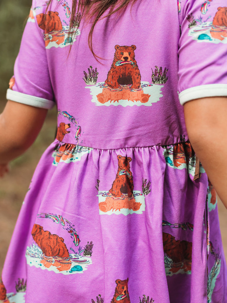 Bruno Under the Rainbow | Babydoll dress