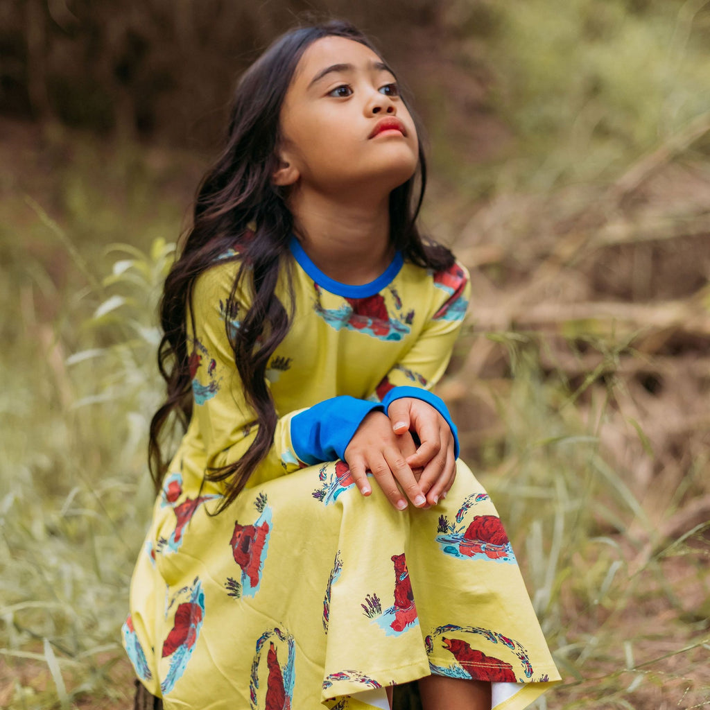 bear dress for girls