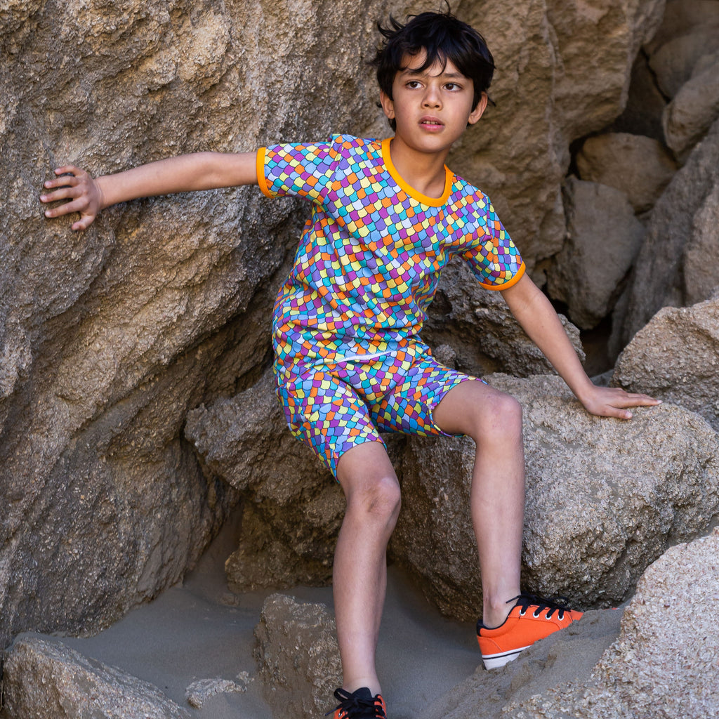 Rainbow scales | Tee