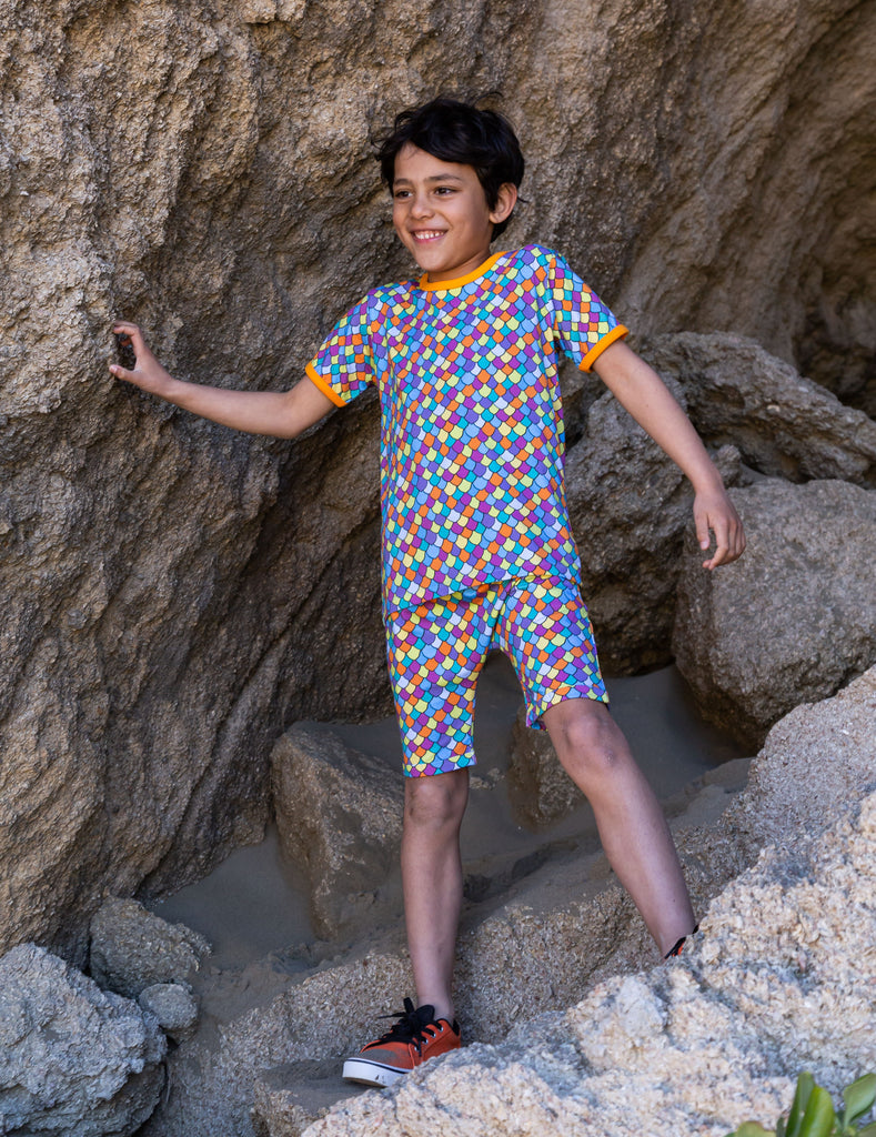 Rainbow scales | Tee