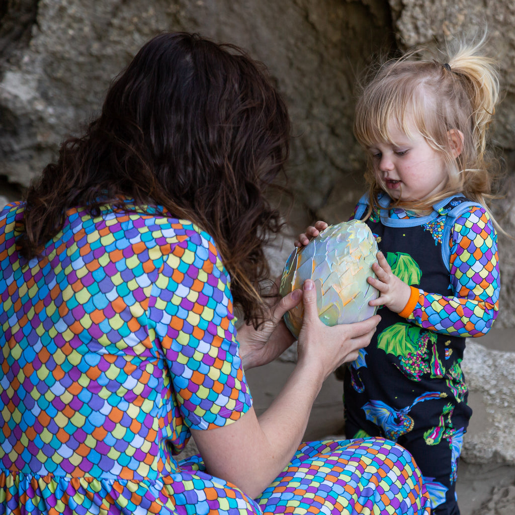 Rainbow scales | Coco dress