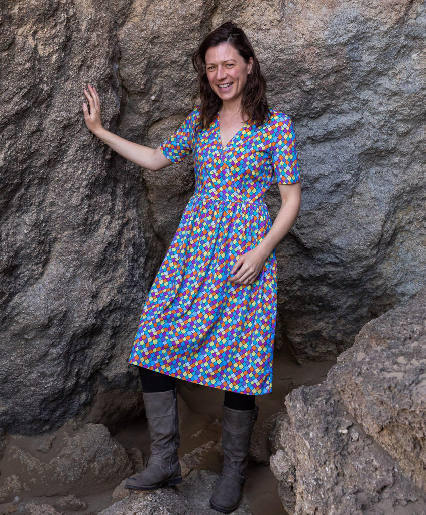 Rainbow scales | Coco dress