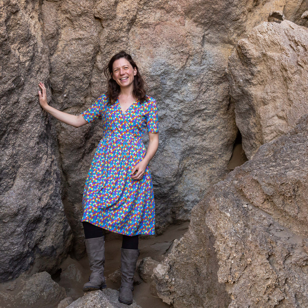 Rainbow scales | Coco dress