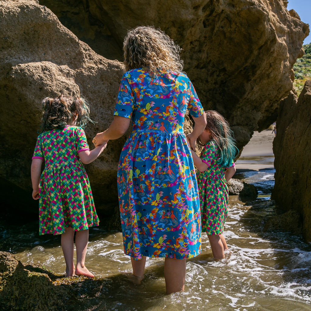 Merin & Pearl the Ocean's Gardeners | Coco dress