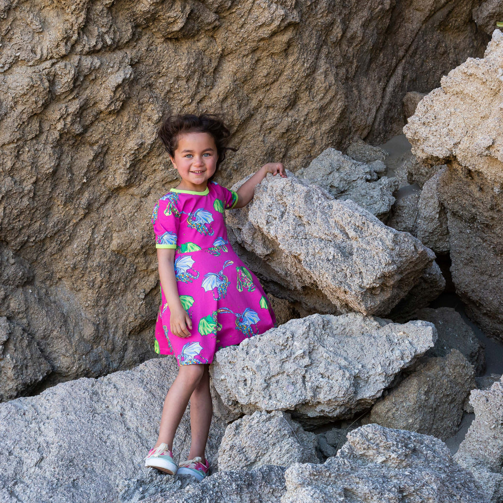 fire breathing dragon dress