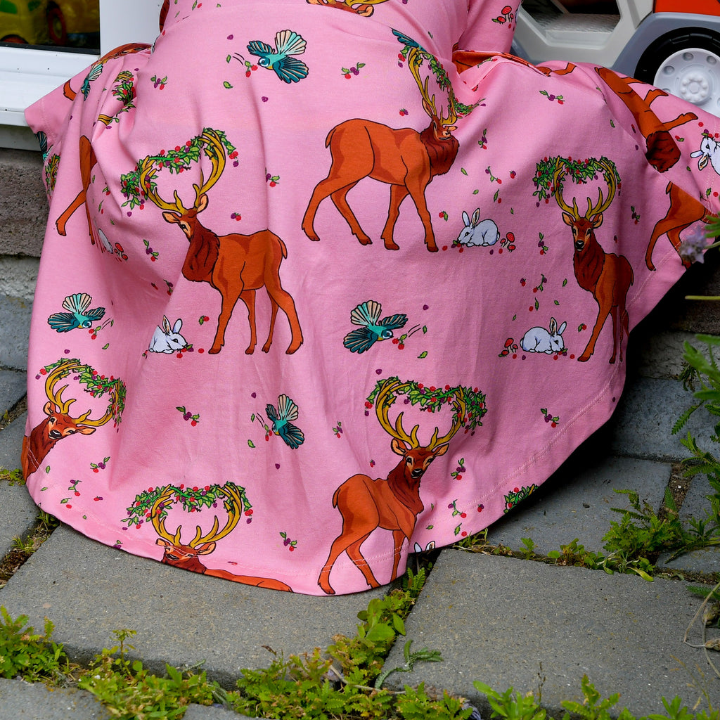Cedar in the Berry Bush | Twirl dress long sleeve