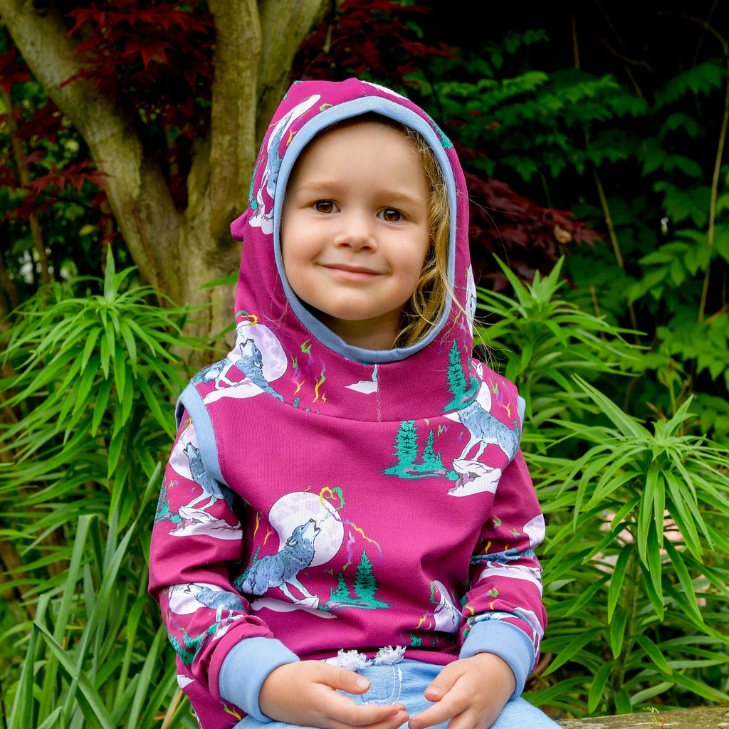 Luna's Song | Forest child Hooded Vest