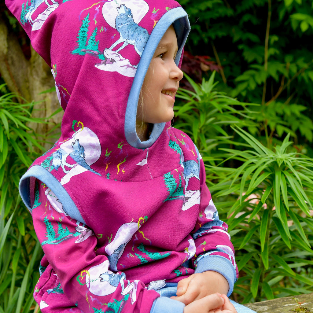 Luna's Song | Forest child Hooded Vest
