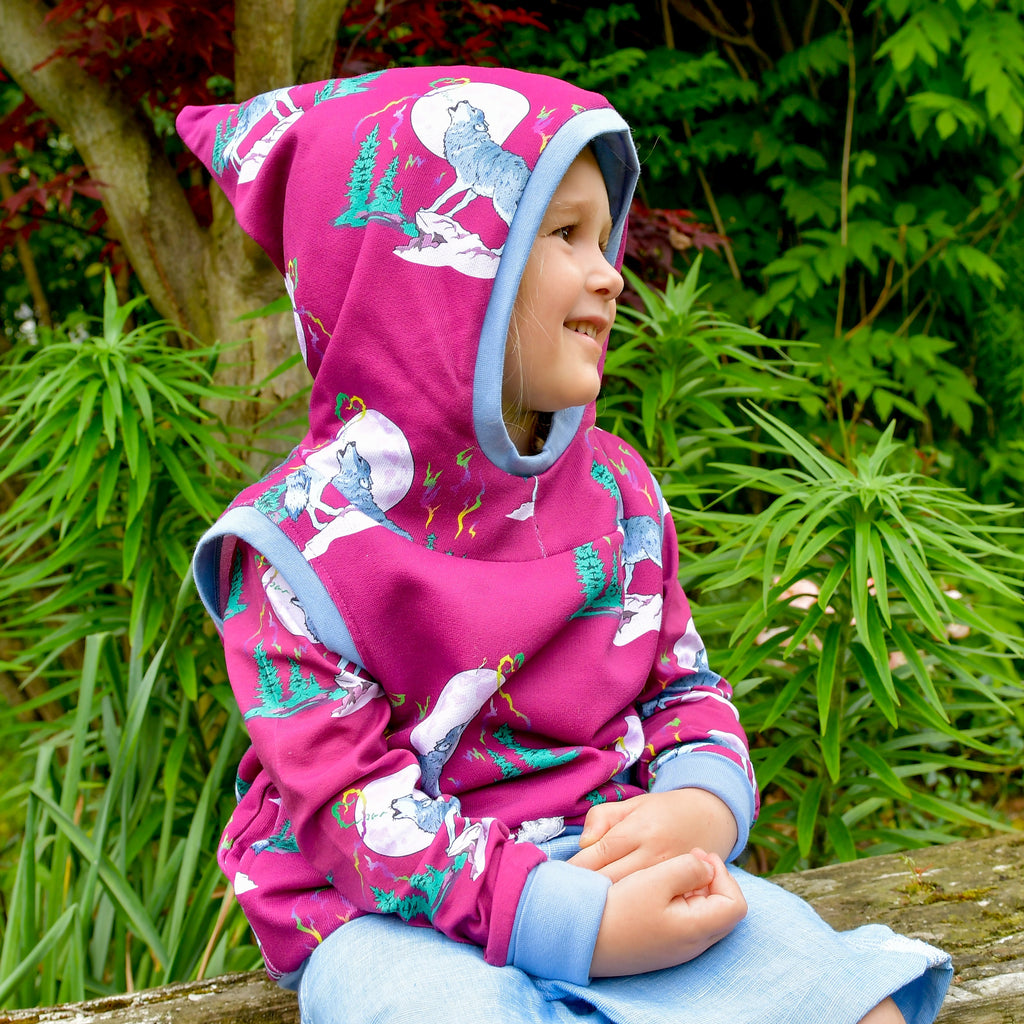 Luna's Song | Forest child Hooded Vest