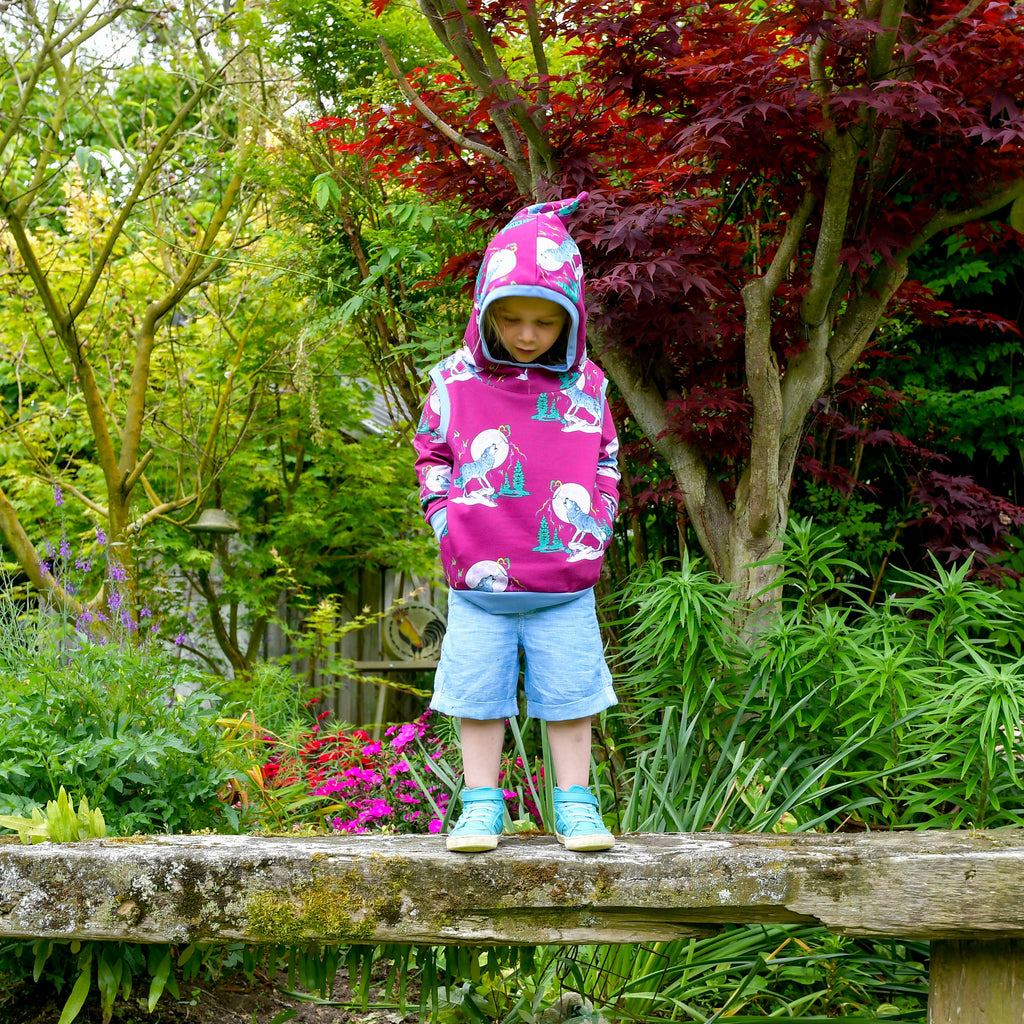 Luna's Song | Forest child Hooded Vest