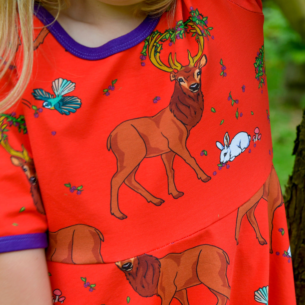 Cedar in the Berry Bush | Twirl dress