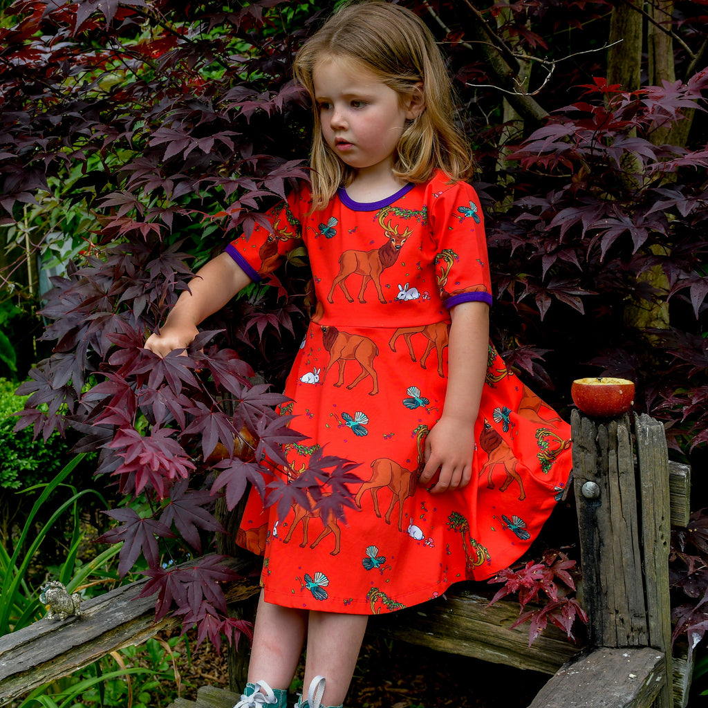 Cedar in the Berry Bush | Twirl dress