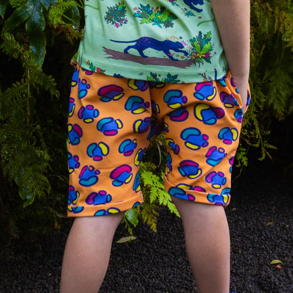 Rainbow spots | Harem shorts