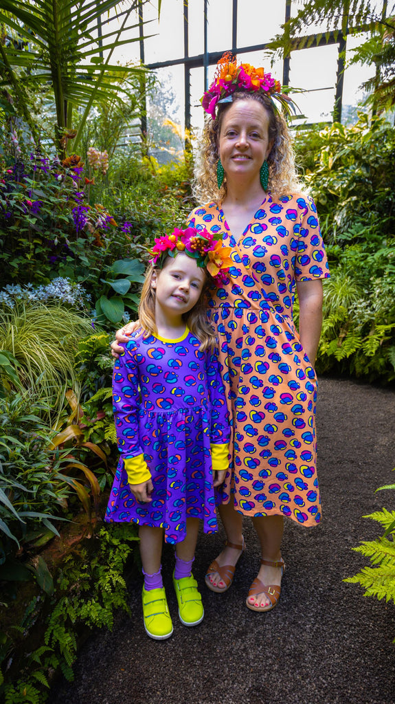 Rainbow Leopard print | Coco dress