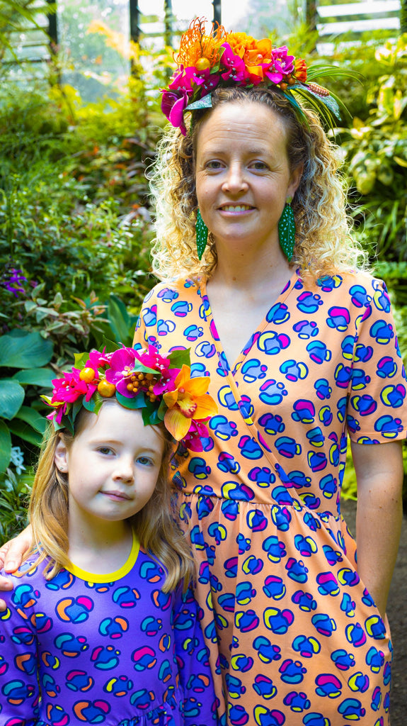 Rainbow Leopard print | Coco dress