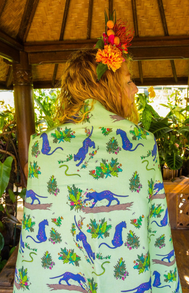 Picnic Blanket | Divya the Flower Painting Panther