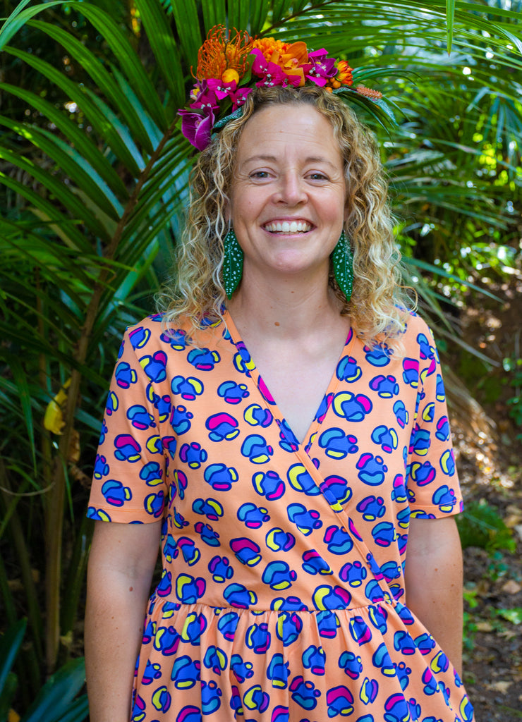 Rainbow Leopard print | Coco dress