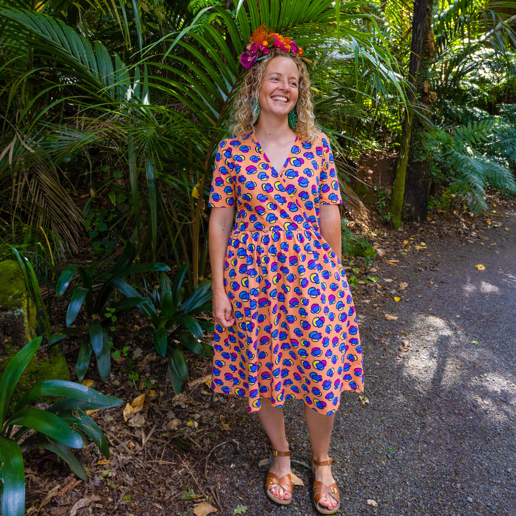 Rainbow Leopard print | Coco dress