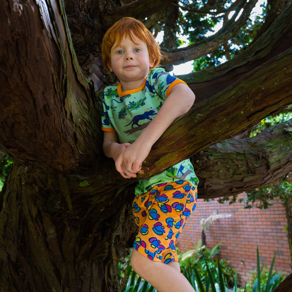 Rainbow spots | Harem shorts