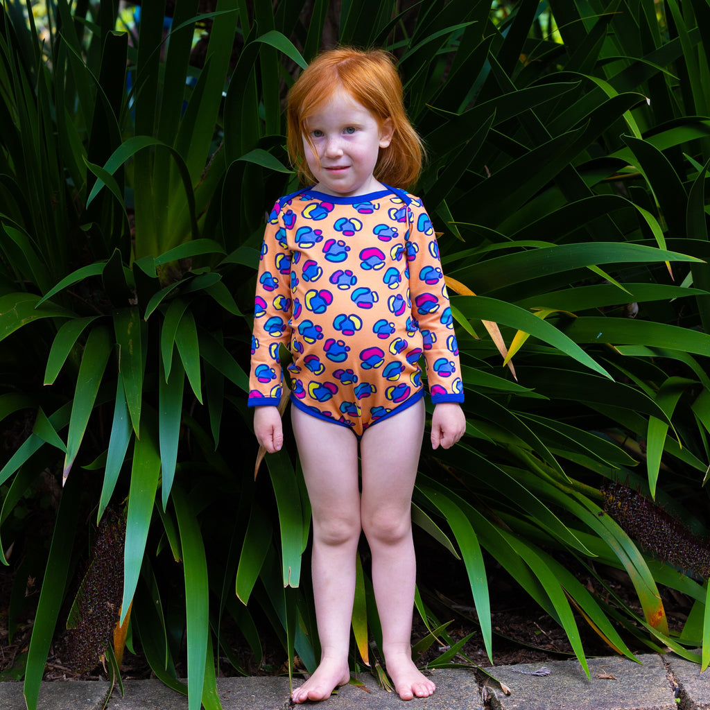 Body Suit Onsie | Rainbow Leopard spots