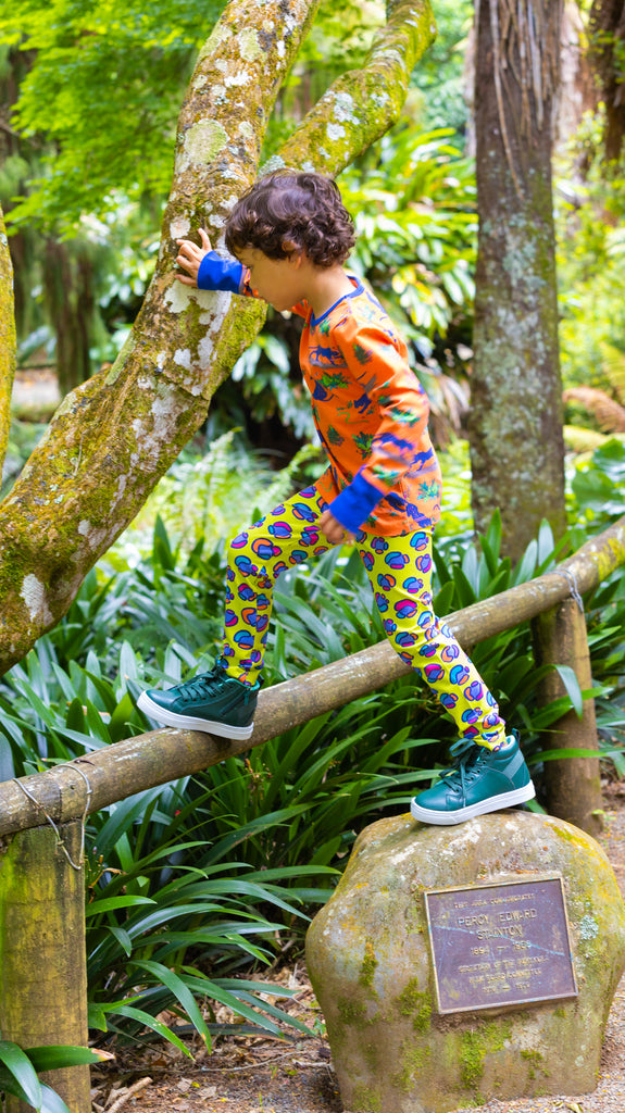 Rainbow Leopard Print | Primrose | leggings