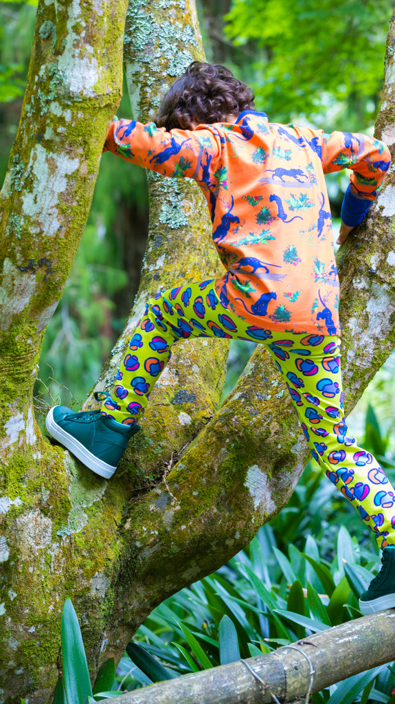 Rainbow Leopard Print | Primrose | leggings