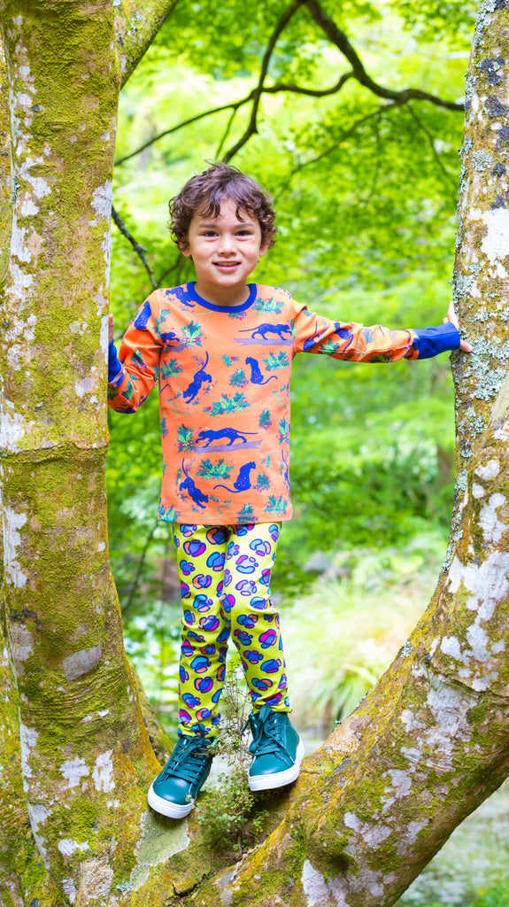 Rainbow Leopard Print | Primrose | leggings