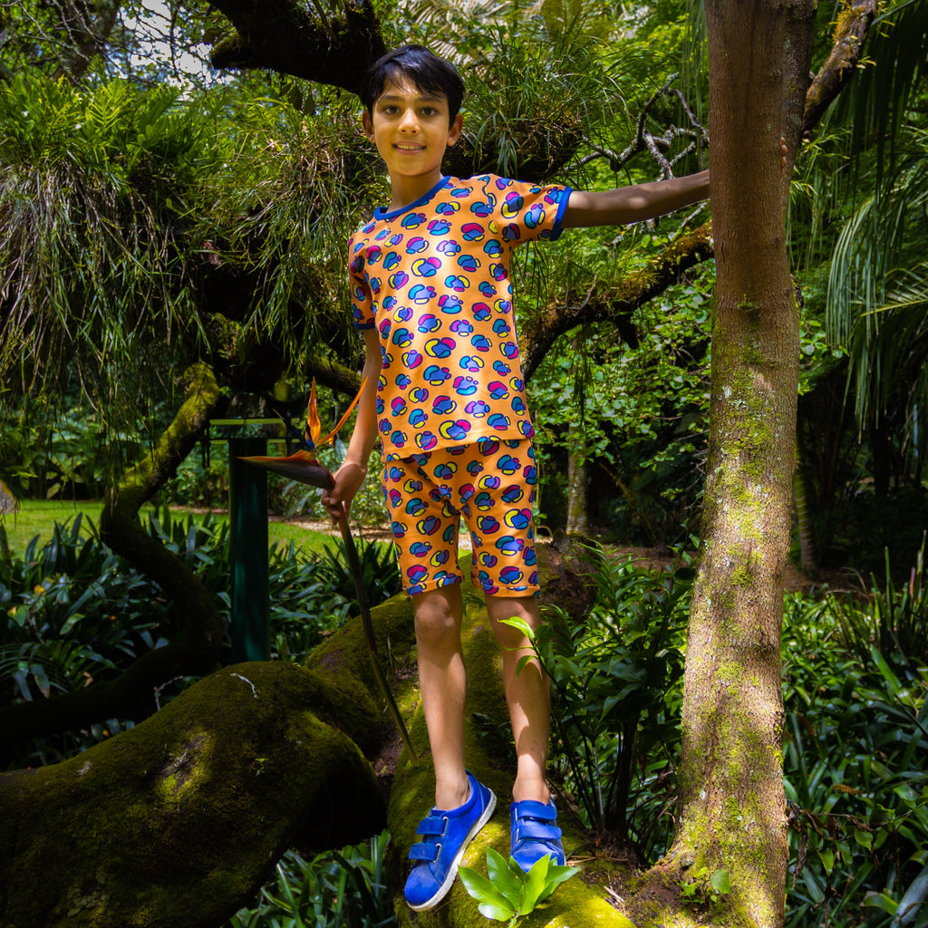 Rainbow spots | Harem shorts