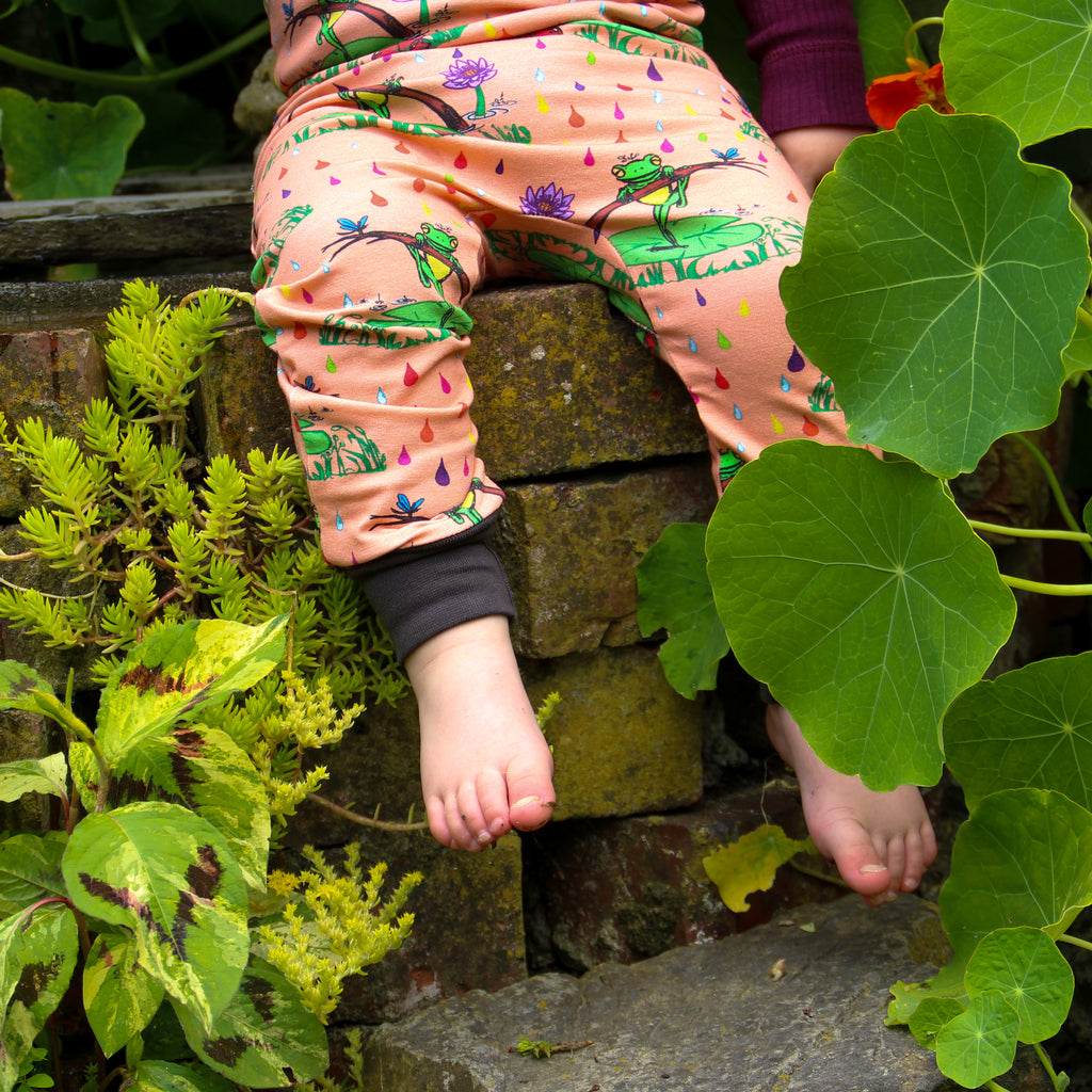 Rupert in the Rainbow Rain | Overalls