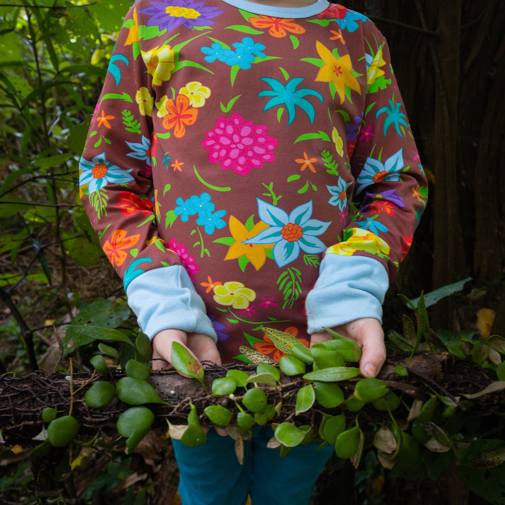 Jungle Bouquet | Long sleeve top