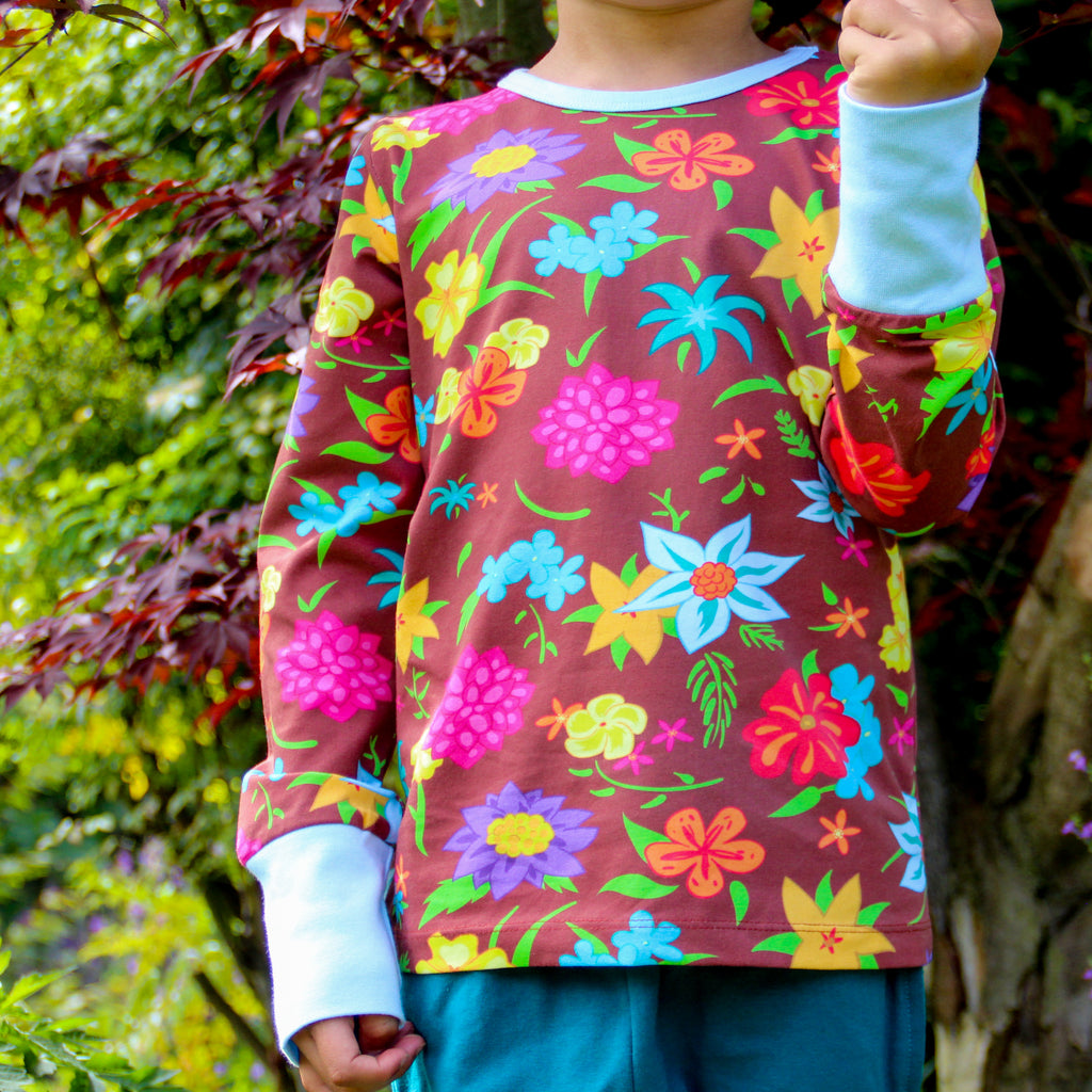 Jungle Bouquet | Long sleeve top