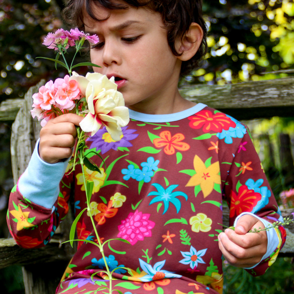 boys flower t shirt