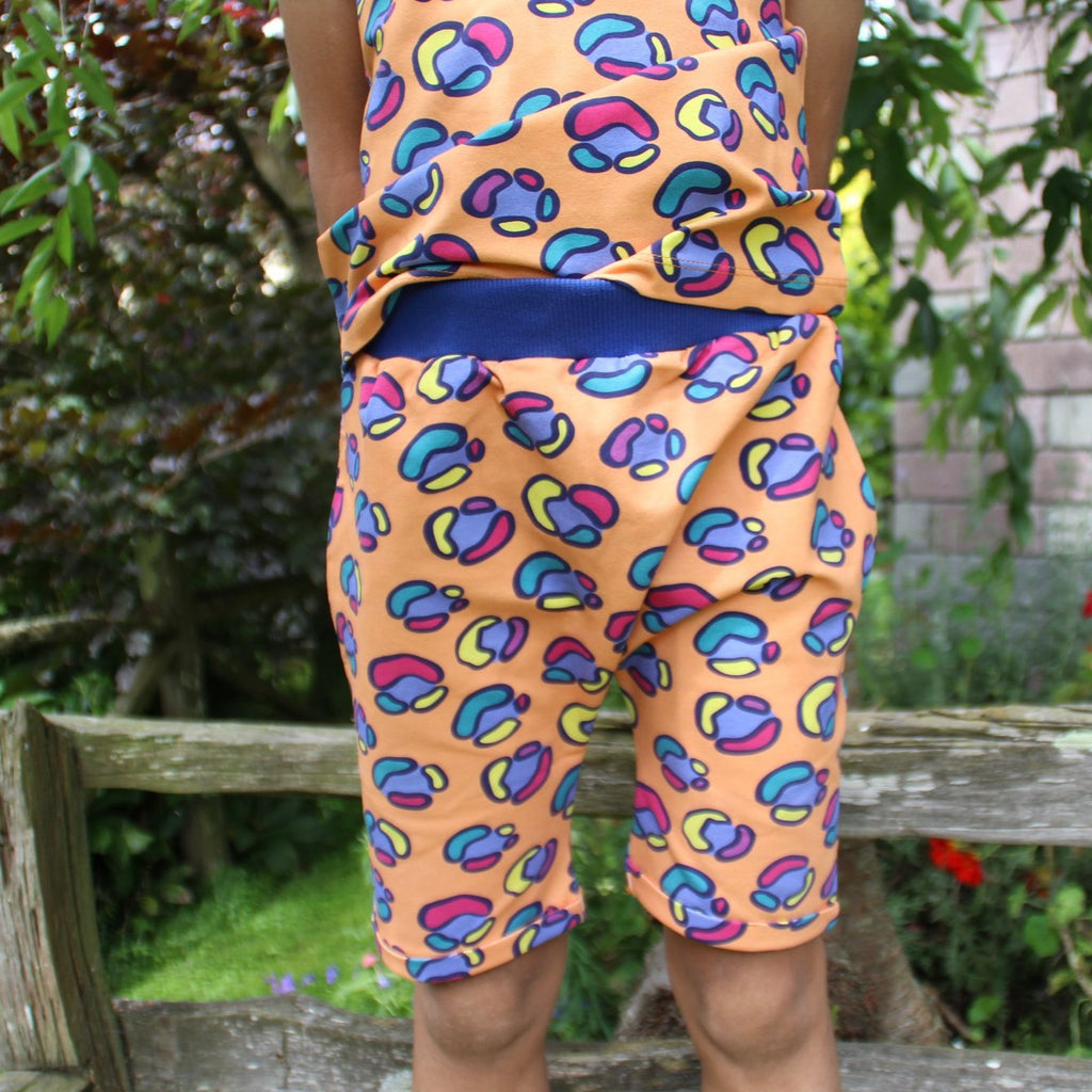 Rainbow spots | Harem shorts