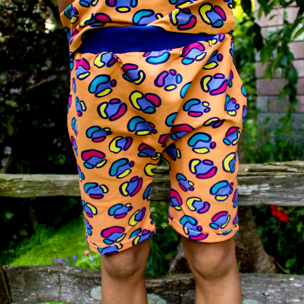 Rainbow spots | Harem shorts