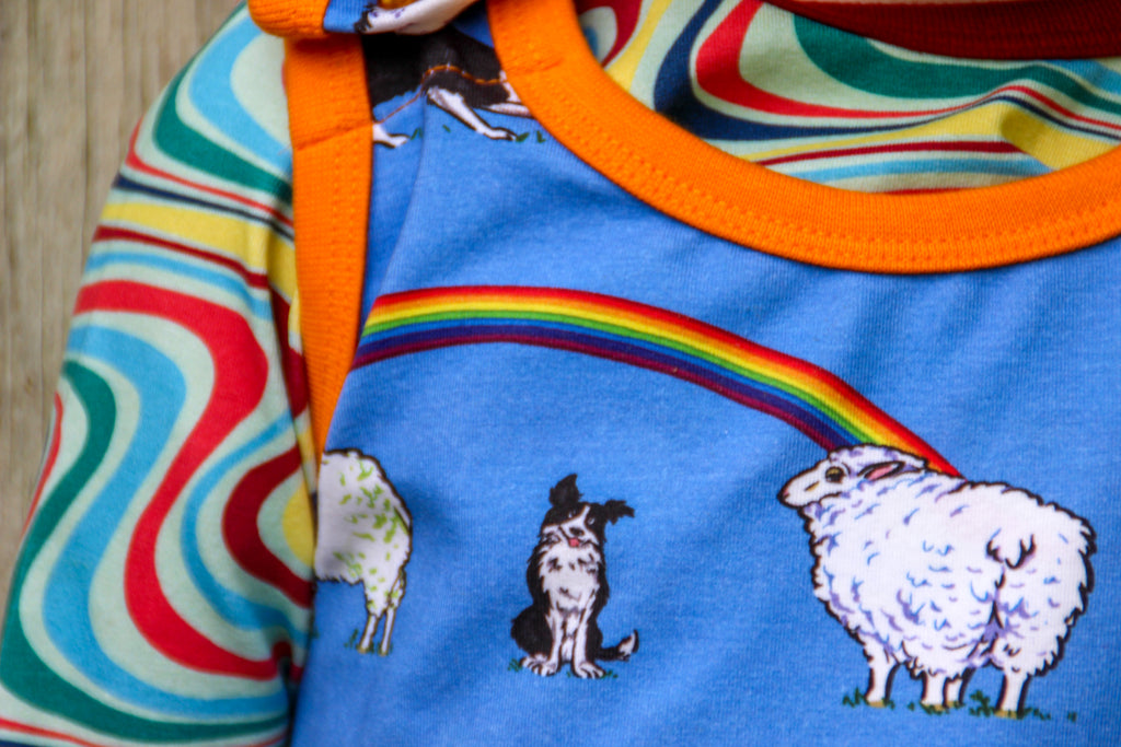Rainbow Sheep | Overalls