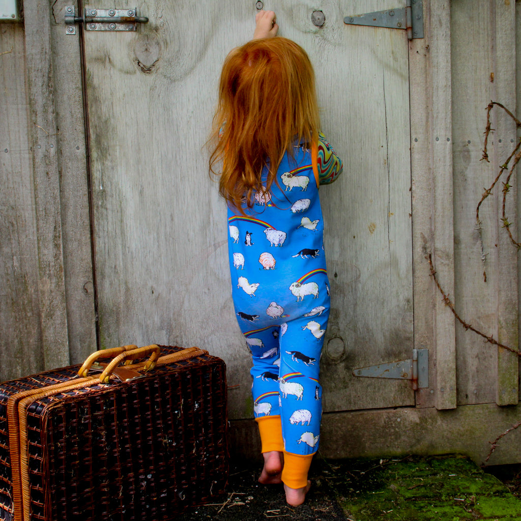 Rainbow Sheep | Overalls