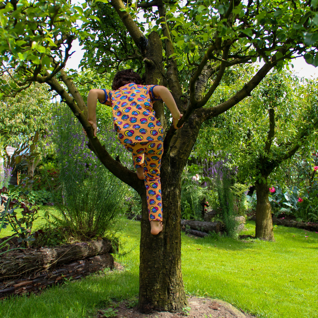 Rainbow Leopard Spot | Kumquat | Leggings