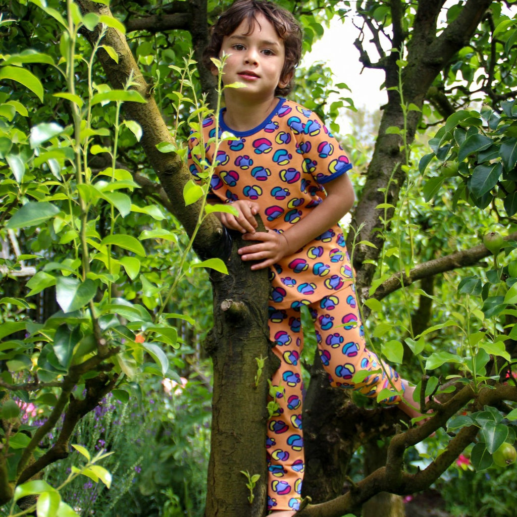 Rainbow Leopard Spot | Kumquat | Leggings